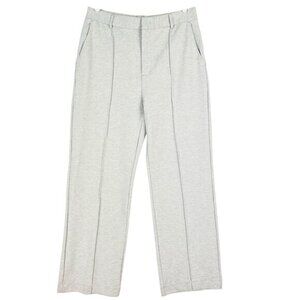Halara Women's Regular‎ Fit Gray Stretch Work Pants Size Large Straight Leg NWT